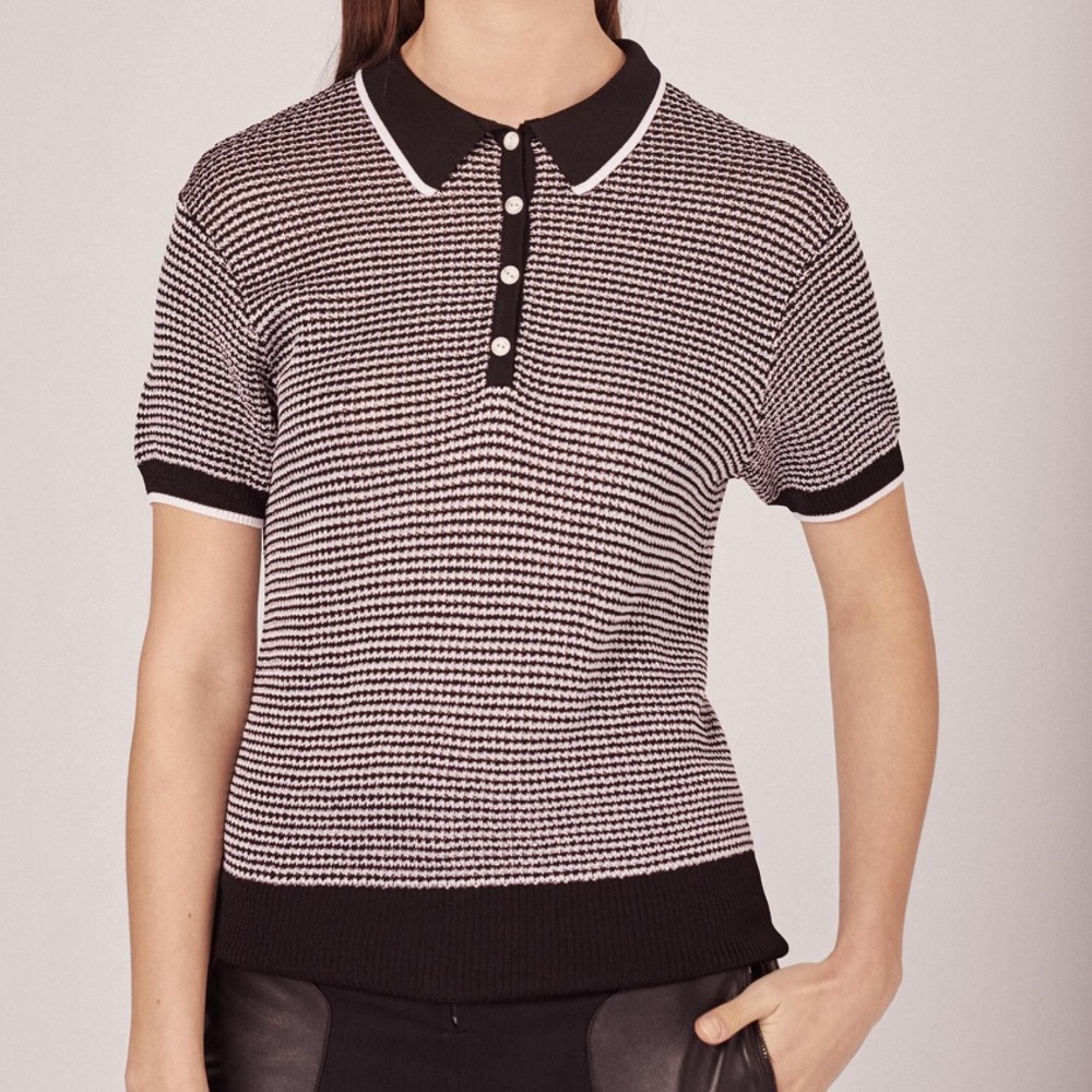 Rag and Bone Finn polo sweater